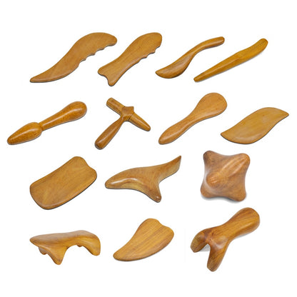 Wood Therapy Body Massage Contour Tools