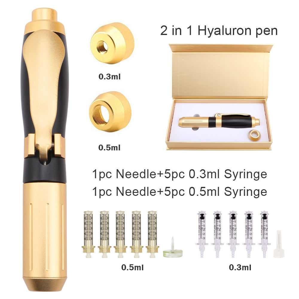 2 In 1 0.3ml/0.5ml Hyaluronic Acid Injection Pen