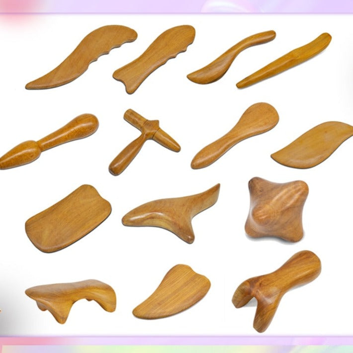 Wood Therapy Body Massage Contour Tools