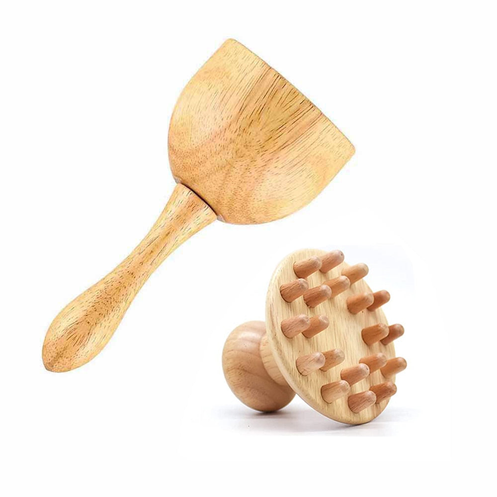 Wood Therapy Massage Tools for Body Sculpting