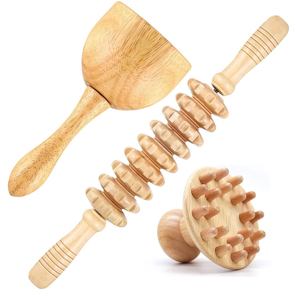 Wood Therapy Massage Tools for Body Sculpting