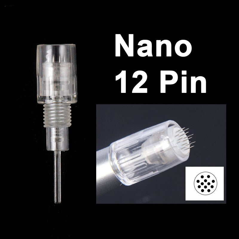 10pcs Tattoo Needle Disposable Screw Cartridges Needle For Microblading Permanent Tattoo Machine