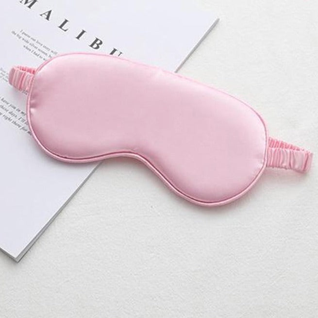 1Pc New Silk Sleeping Eye Mask Cover Blindfold