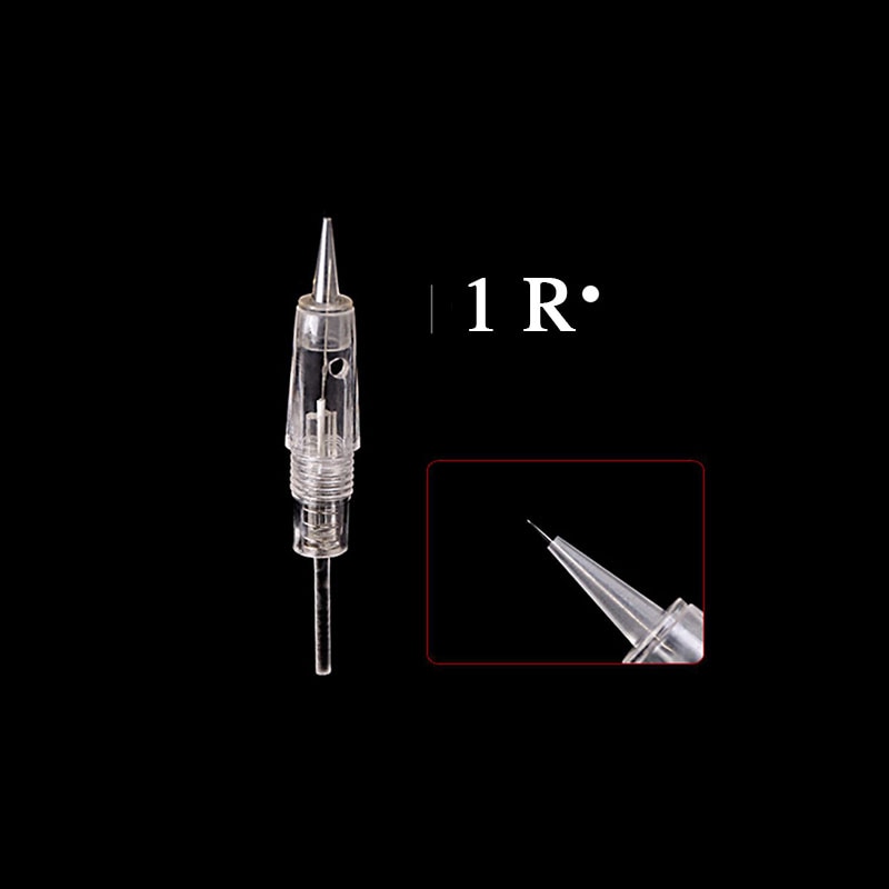 10-Piece Disposable Screw Cartridge Tattoo Needles – 1RL / 2RL / 3RL / 3F / 5RL / 5F (Sterile)