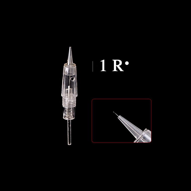 10pcs Tattoo Needle Disposable Screw Cartridges Needle For Microblading Permanent Tattoo Machine