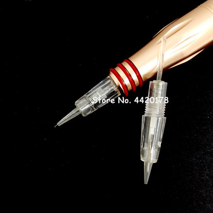 10pcs Tattoo Needle Disposable Screw Cartridges Needle For Microblading Permanent Tattoo Machine