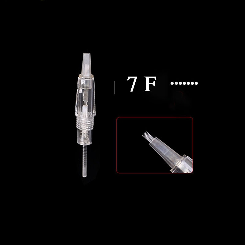 10-Piece Disposable Screw Cartridge Tattoo Needles – 1RL / 2RL / 3RL / 3F / 5RL / 5F (Sterile)