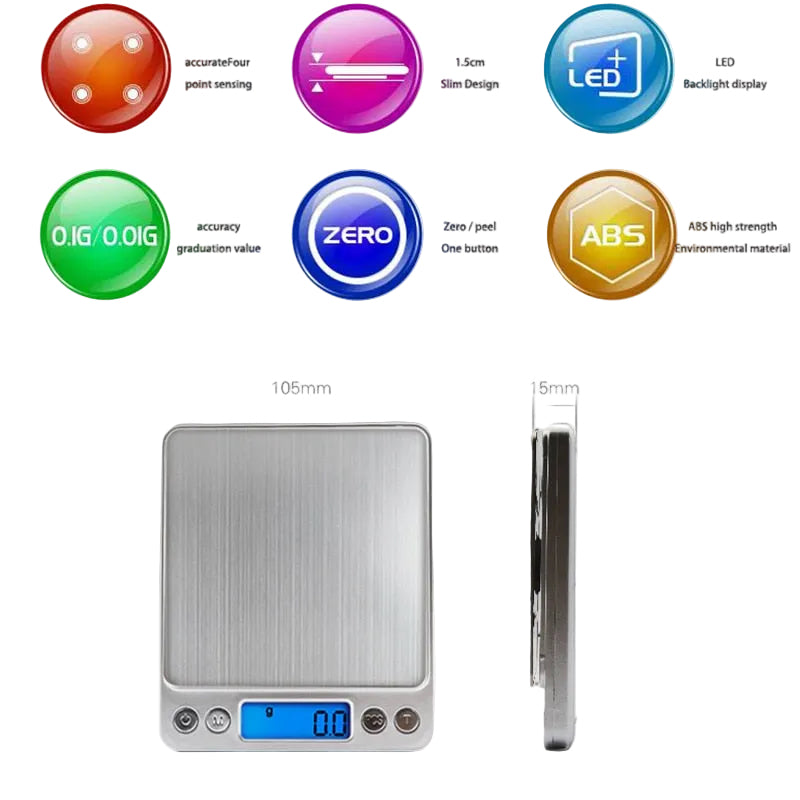 LCD Portable Mini Electronic Digital Scales