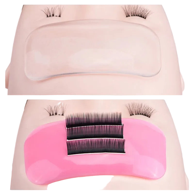 Silicone Eyelash Extension Stand / Pallet Pad | Reusable Lash Work Surface