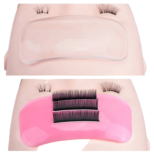 Silicone Eyelash Extension Stand / Pallet Pad | Reusable Lash Work Surface