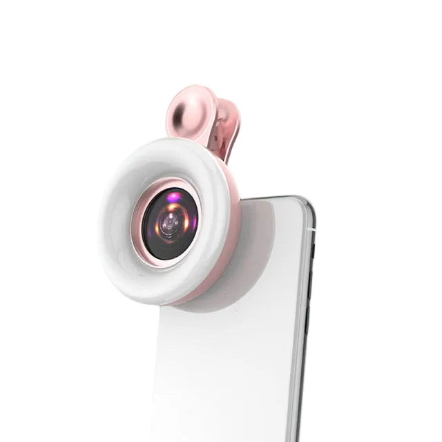 LED Mobile Light with 15X Macro Lens