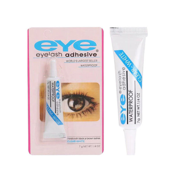 7 ml Clear & Black Lash Extension Glue | Fast-Dry Adhesive for Mink & Strip Lashes