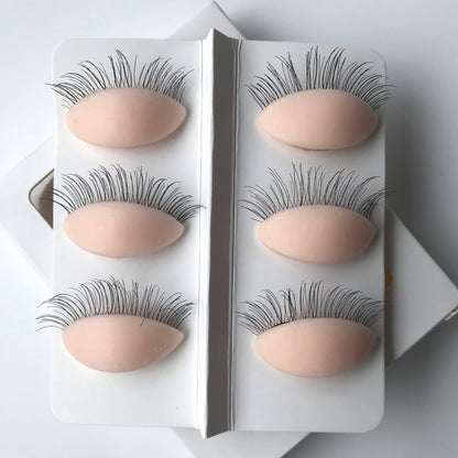 Training Lash Mannequin Head With Eyelid Kit Supplies