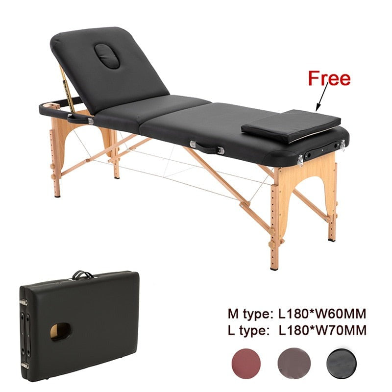 Folding Spa Massage Table Bed