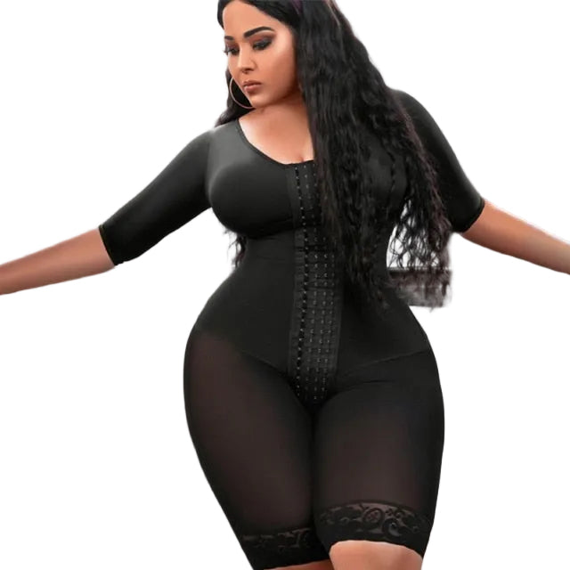 Colombian Full Body Faja with Arm Compression Support