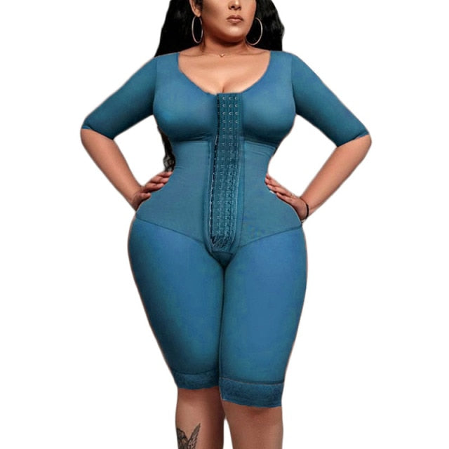Colombian Full Body Faja with Arm Compression Support