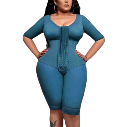 Colombian Full Body Faja with Arm Compression Support