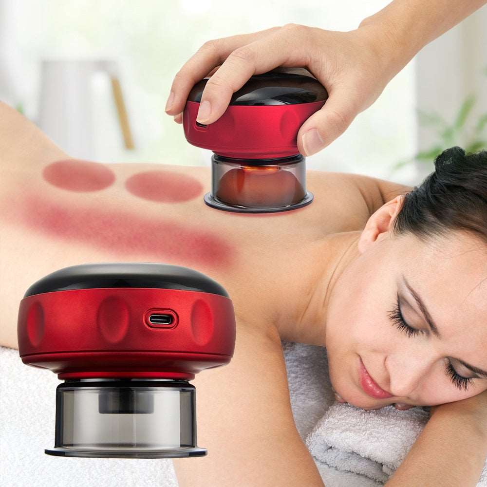 Electric Vacuum Cupping Anti-Cellulite Therapy Massager for Body