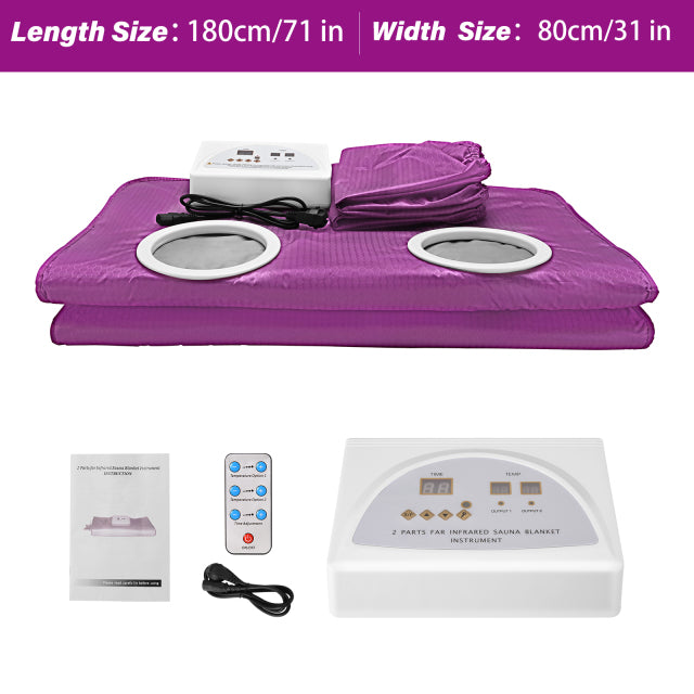 Digital Infrared Sauna Blanket | Home Spa Weight Loss & Detox Therapy