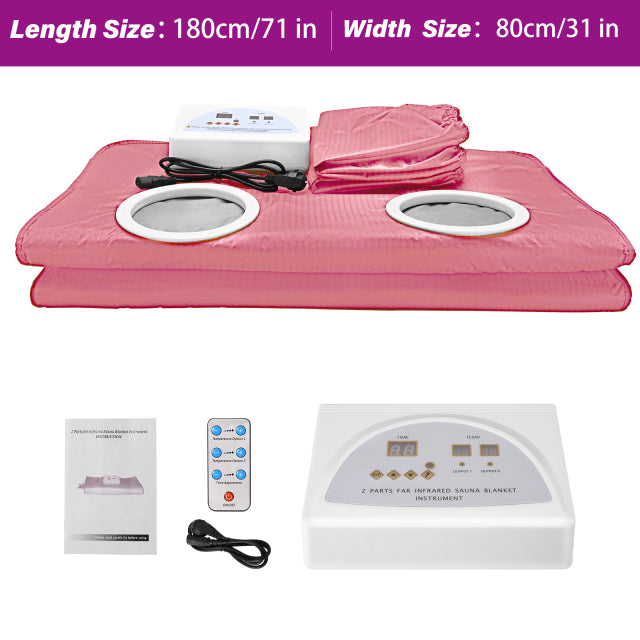 Digital Infrared Sauna Blanket | Home Spa Weight Loss & Detox Therapy