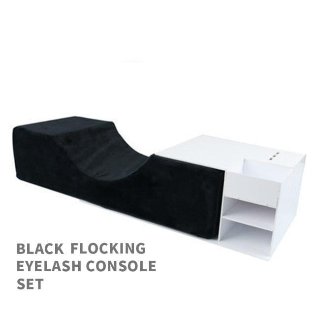 Eyelash Soft Memory Foam Lash Neck Support with Shelf Set
