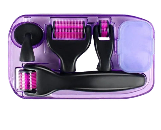 Derma Micro Needle Roller Kit — For Face, Eye & Body